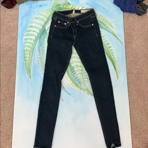 Rag & bone dark legging jeans